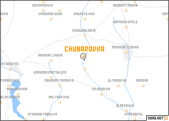 map of Chubarovka
