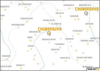 map of Chubarovka