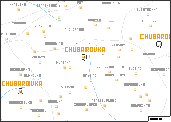 map of Chubarovka