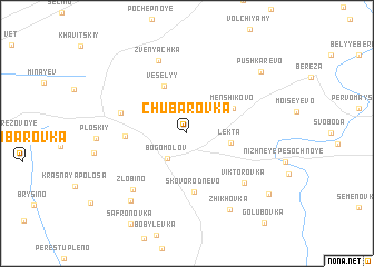 map of Chubarovka