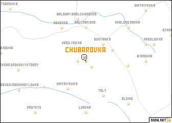 map of Chubarovka