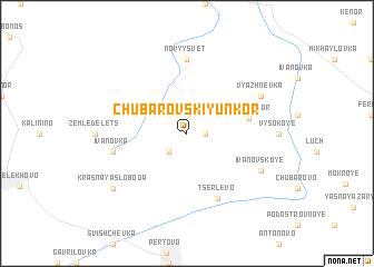 map of Chubarovskiy Unkor