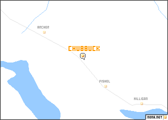 map of Chubbuck