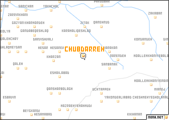 map of Chūb Darreh