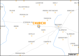 map of Chubichi