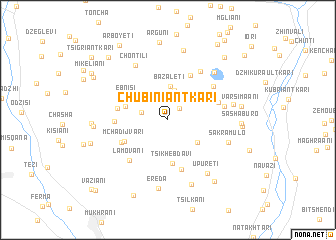 map of Chubiniantkari