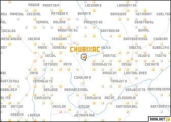 map of Chubixac