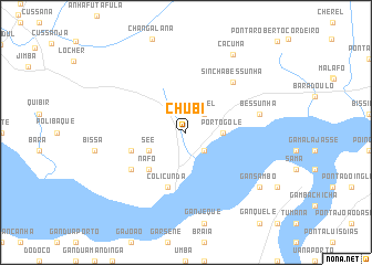 map of Chubi