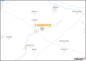 map of Chubovka