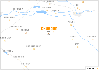 map of Chŭbron