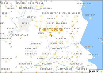 map of Chūb Tarāsh