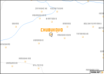 map of Chubukovo