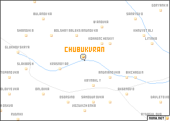 map of Chubukvran