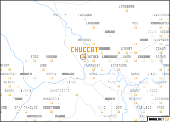 map of Chuc Cat