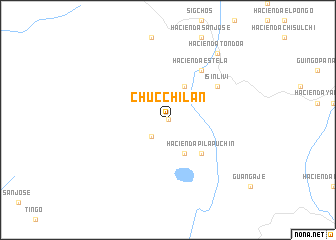 map of Chucchilán