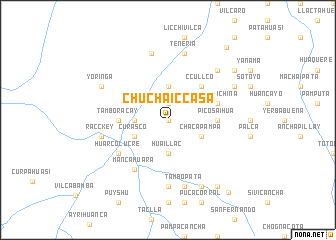 map of Chuchaiccasa