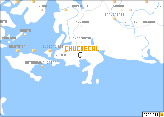 map of Chuchecal