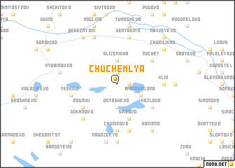 map of Chuchemlya