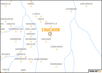 map of Chuchina