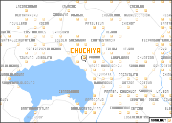 map of Chuchiyá