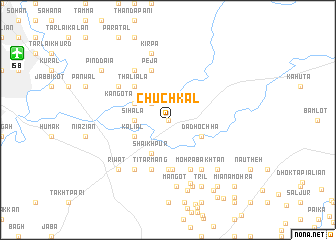 map of Chuchkāl