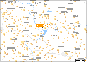 map of Chu-ch\