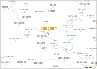 map of Chuch\