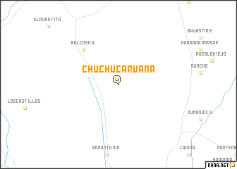 map of Chuchucaruana