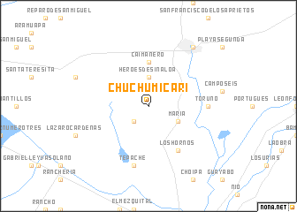 map of Chuchumicari