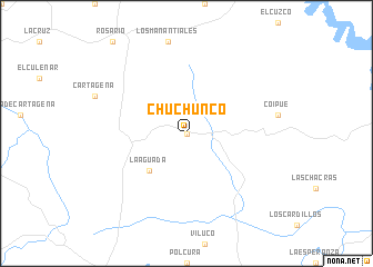 map of Chuchunco