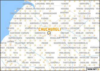 map of Chu-chung-li