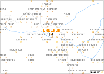 map of Chuchún