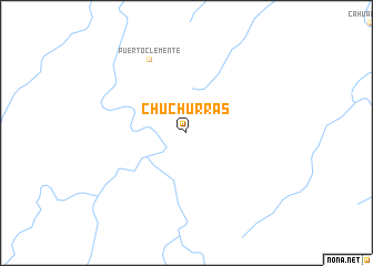map of Chuchurras