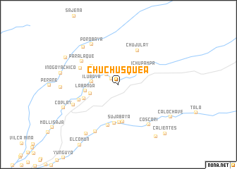 map of Chuchusquea