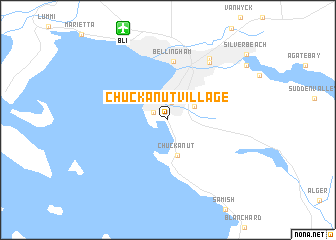 map of Chuckanut Village