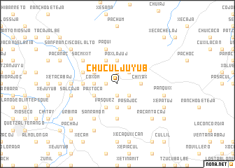 map of Chuculjuyub