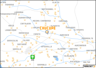 map of Chucupe