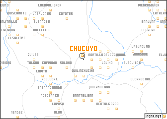 map of Chucuyo