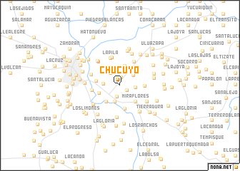 map of Chucuyo