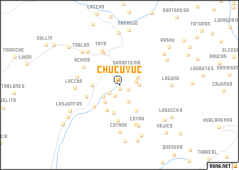 map of Chucuyuc