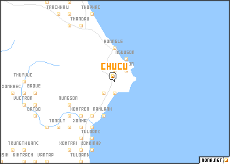 map of Chú Cư