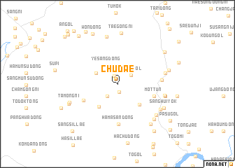 map of Chudae