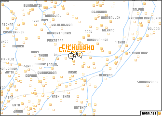 map of Chudāho