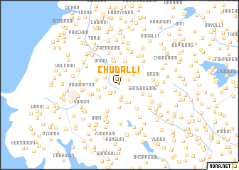 map of Chudal-li