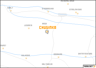 map of Chudinka