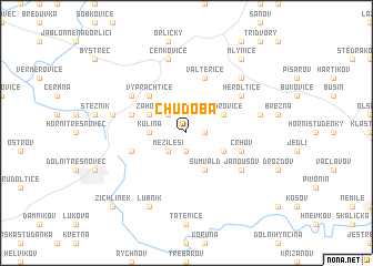 map of Chudoba