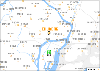 map of Chudong