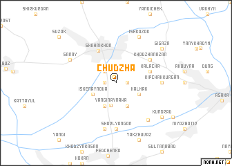 map of Chudzha