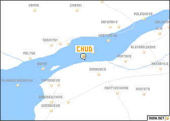 map of Chud\