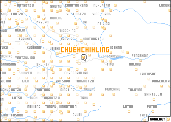 map of Chüeh-ch\